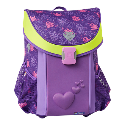 Tornister LEGO Friends Hearts 20043-2005 Fioletowy
