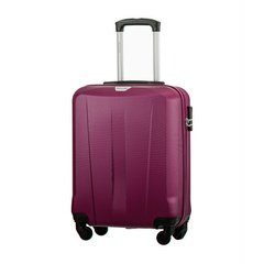 Mała kabinowa walizka PUCCINI PARIS ABS03C 3B Bordowa