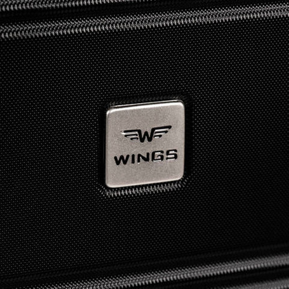 Duża walizka WINGS 5398 L Złota