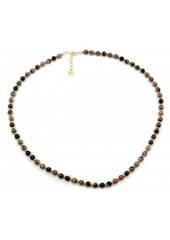 Naszyjnik RODONIT UZDROWIENIE 925