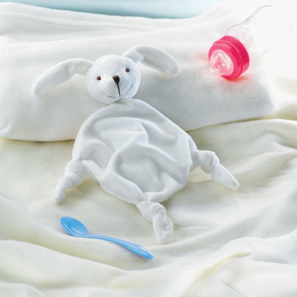 Kocyk przytulanka LULLABY UPOMINKARNIA Biały