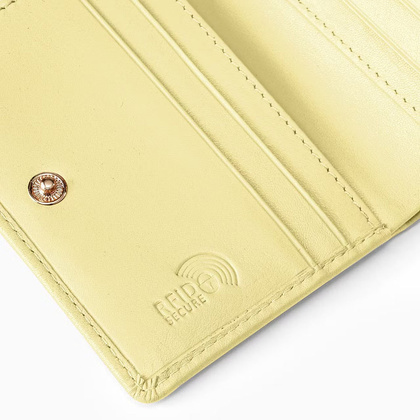 Portfel damski skórzany PUCCINI ZEN ZN9006 6 Żółty