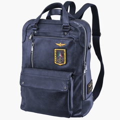 Torba / plecak na laptop AERONAUTICA MILITARE Pilot Granatowa