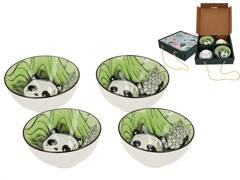 Kpl. 4 miseczek - Panda