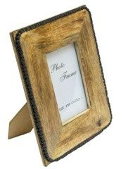 Drewniana, rowerowa ramka  na zdjęcia - A-1617B, pod format zdjęcia 13x18cm