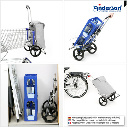 Wózek na zakupy ANDERSEN Royal 166 Ortlieb
