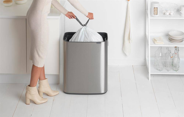 Kosz na śmieci Touch Bin BO 60l stal matowa 223082