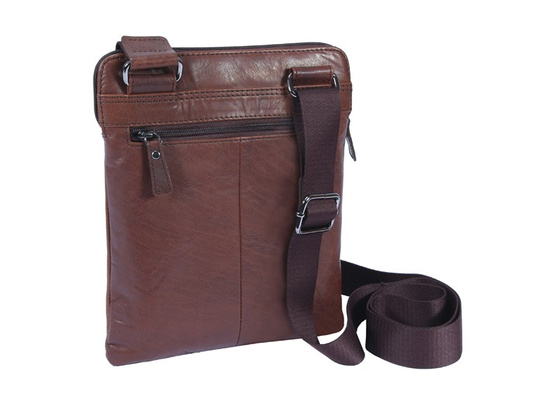 Torba listonoszka Aeronautica Militare Vintage brąz