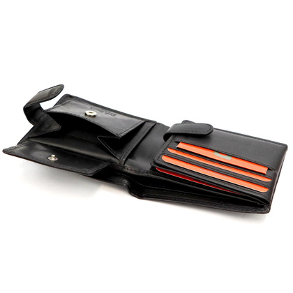 Portfel męski skórzany PIERRE CARDIN YS601 323A Czarny