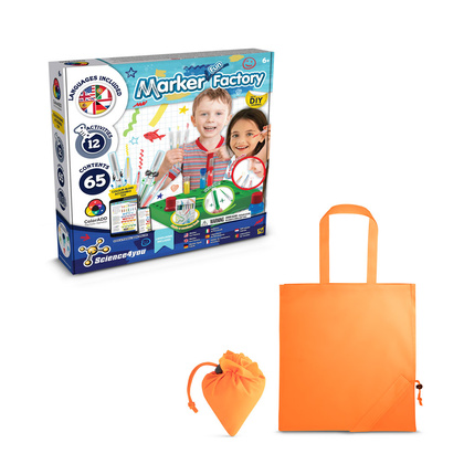 DIY Pen Factory Kit II. Gra edukacyjna dostarczany ze składaną torbą prezentową