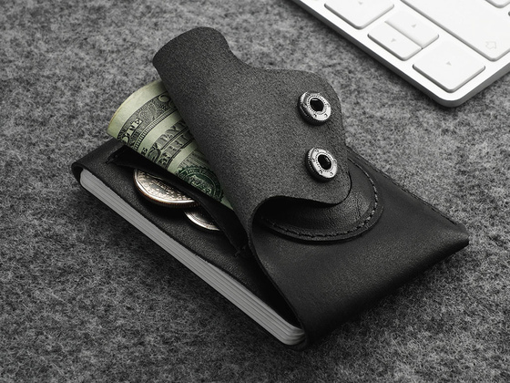 Portfel HOBBY z kieszonką AirTag - Insider Line 1827