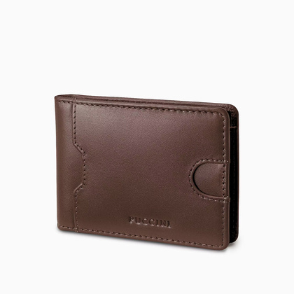 Portfel męski skórzany PUCCINI VULCANO VC92524 2 Brązowy
