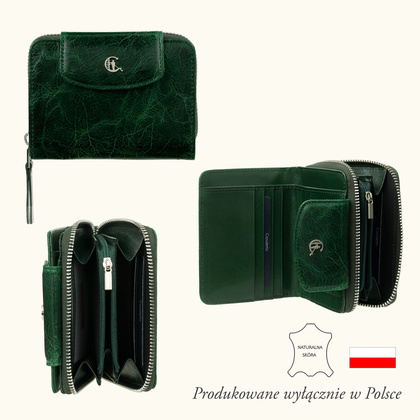Damski portfel skórzany Canaletto – elegancja i funkcjonalność na co dzień PD1255s257