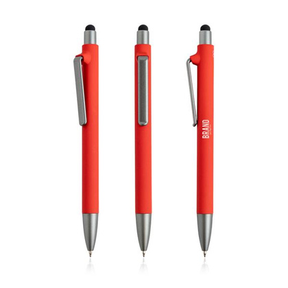 Dlugopis Soft Touch z recyklingowanego plastiku / Soft RPP