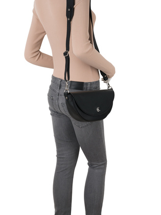 Mała torebka crossbody Canaletto ze skóry licowej – łódkowaty kształt i elegancki design TD606
