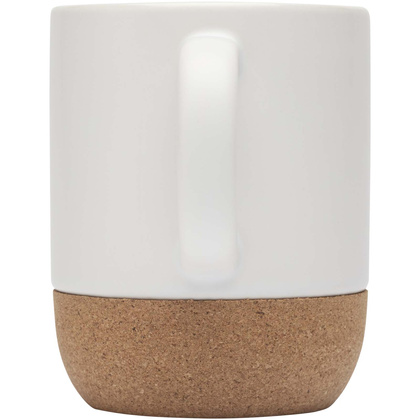 Billie kubek ceramiczny o pojemności 300 ml z detalami z korka i matowym wykończeniem