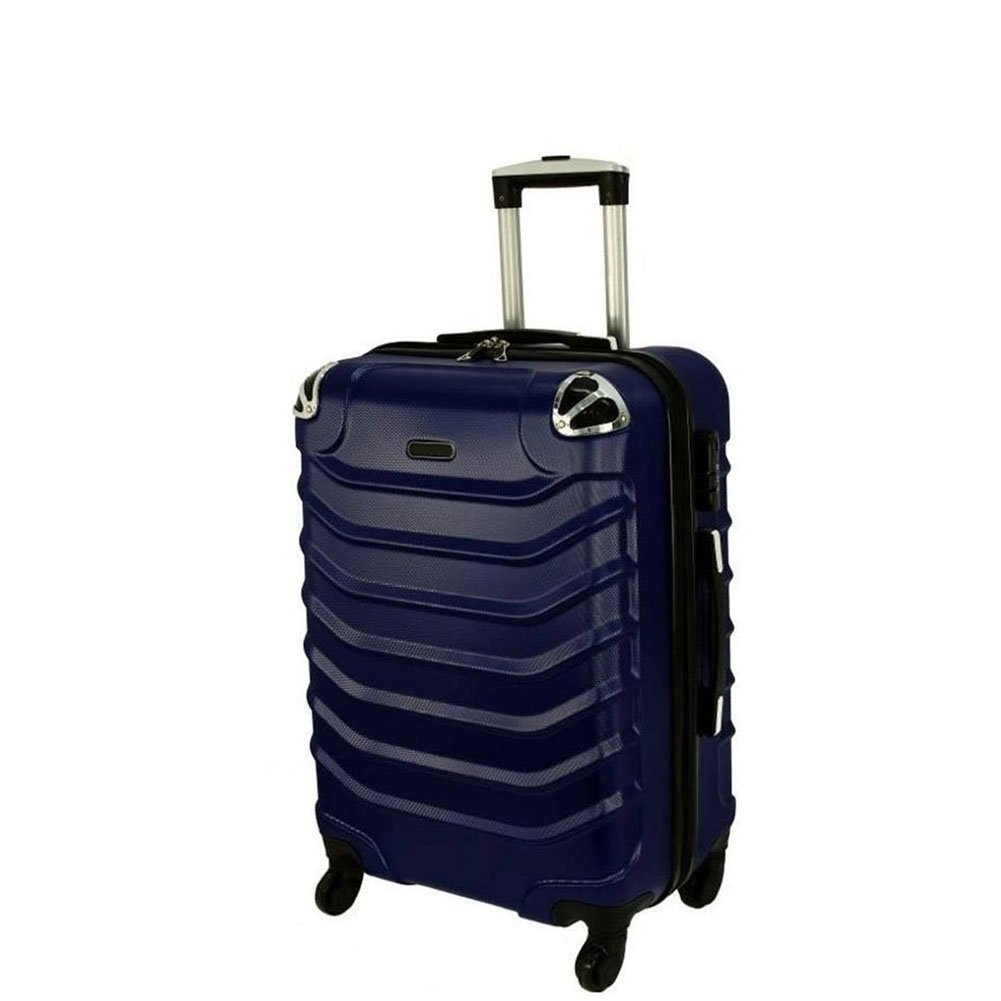 Mała kabinowa walizka PELLUCCI RGL 730 S Granatowa - Bagażownia.pl