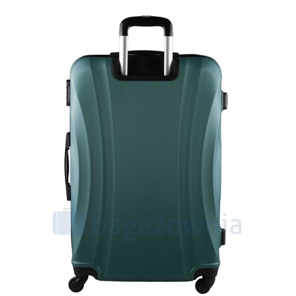 Duża walizka KEMER RGL 159 L Zielona