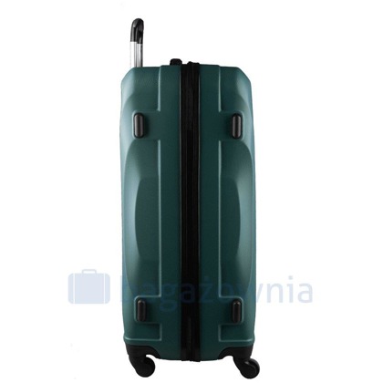 Duża walizka KEMER RGL 159 L Zielona