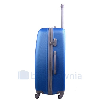 Duża walizka PELLUCCI RGL 883 L Niebieska