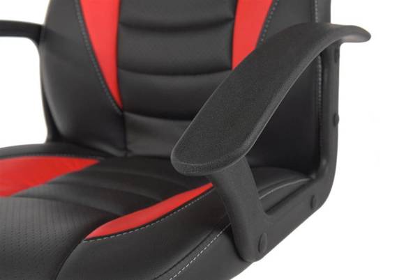 Fotel biurowy GT SPORT czarno -czerwony