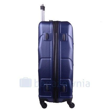 Mała kabinowa walizka KEMER RGL 720 S Srebrna