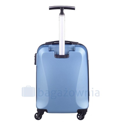 Mała kabinowa walizka KEMER WINGS 518 S Metaliczny Niebieski