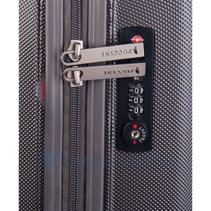Mała kabinowa walizka PUCCINI LONDON PC019C 4 Szara