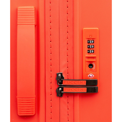 Mała kabinowa walizka PUCCINI MONTREAL PP015C 9 Pomarańczowa