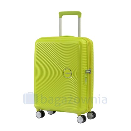 Mała walizka kabinowa AMERICAN TOURISTER SOUNDBOX 88472 Limonkowa