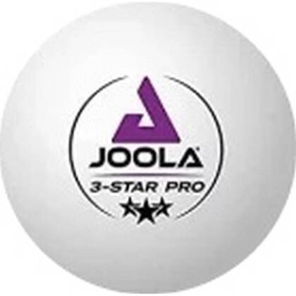 PIŁECZKI DO TENISA STOŁOWEGO JOOLA PRO 3 STAR 12SZT BIAŁE