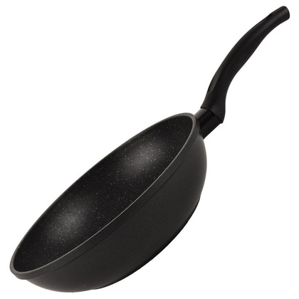 Patelnia granitowa wok do smażenia duszenia GRANDE 30 cm