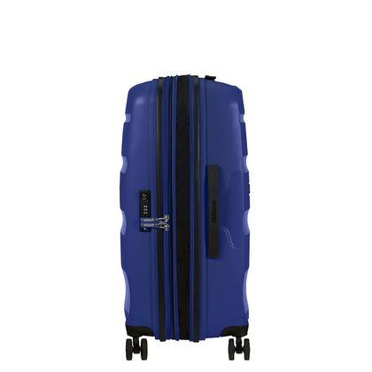 Średnia walizka AMERICAN TOURISTER BON AIR DLX 134850 Granatowa