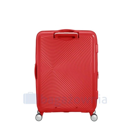 Średnia walizka AMERICAN TOURISTER SOUNDBOX 88473 Czerwona