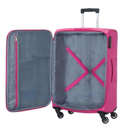 Średnia walizka AMERICAN TOURISTER SPRING HILL 64574 Różowa