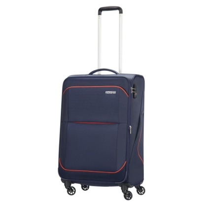 Średnia walizka AMERICAN TOURISTER SUNBEAM 74003 Granatowa