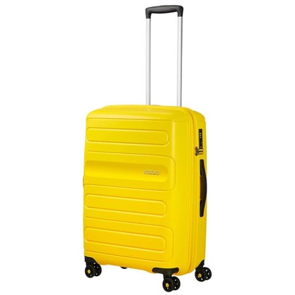Średnia walizka AMERICAN TOURISTER SUNSIDE 107527 Żółta