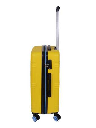 Średnia walizka DIELLE 130 Żółta