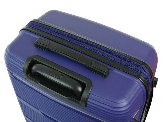 Średnia walizka DIELLE 170 Niebieska