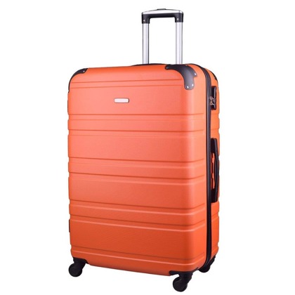 Średnia walizka KEMER 608 M Pomarańczowa