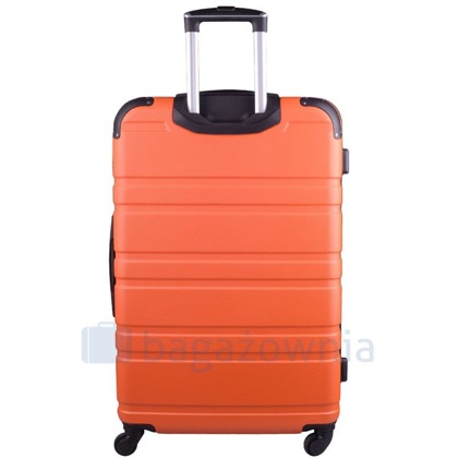 Średnia walizka KEMER 608 M Pomarańczowa