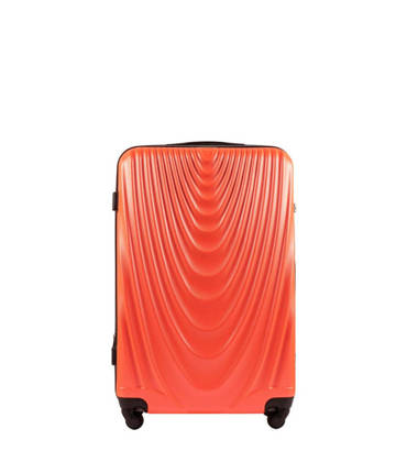 Średnia walizka KEMER WINGS 304 M Pomarańczowa