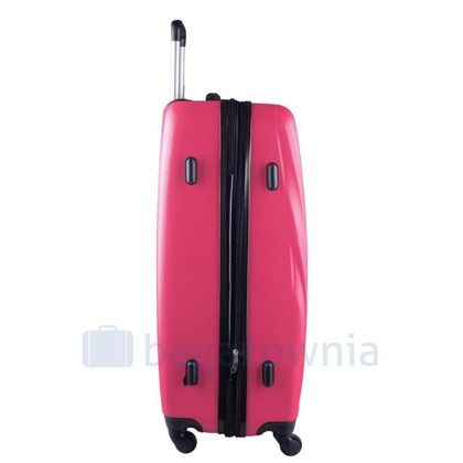 Średnia walizka KEMER WINGS 304 M Różowa