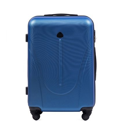 Średnia walizka KEMER WINGS 888 M Niebieska