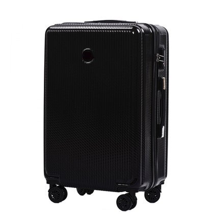 Średnia walizka KEMER WINGS PC565 M Czarna