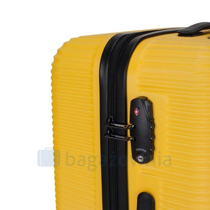 Średnia walizka NATIONAL GEOGRAPHIC Abroad Żółta