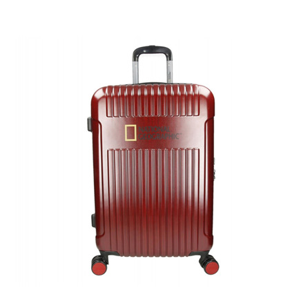Średnia walizka NATIONAL GEOGRAPHIC TRANSIT Czerwona