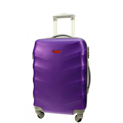 Średnia walizka PELLUCCI RGL 81 M Fioletowa