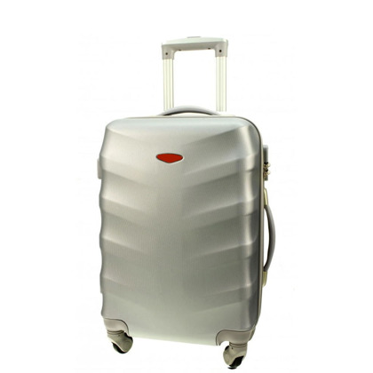 Średnia walizka PELLUCCI RGL 81 M Srebrna