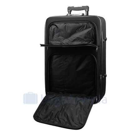 Średnia walizka PELLUCCI RGL 901 M Czarny